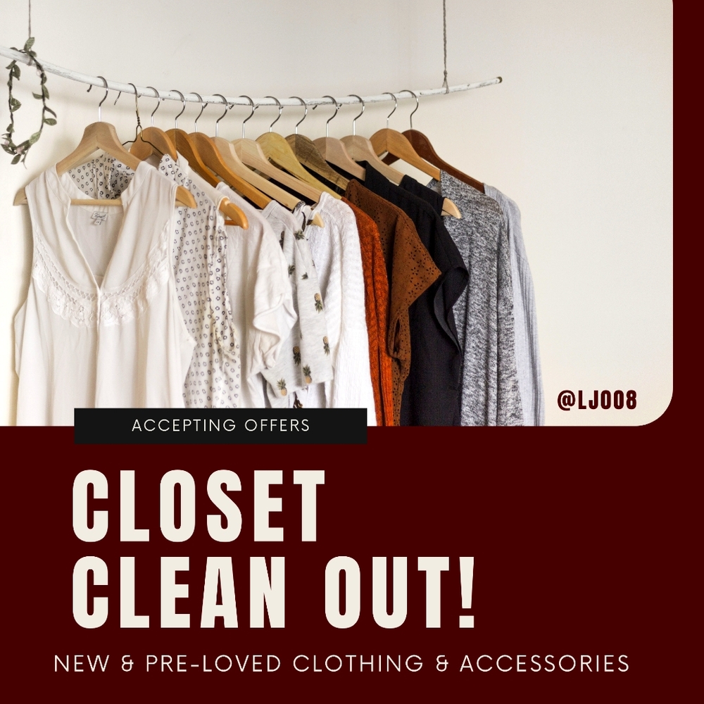🛍 CLEAR OUT EVENT 🛍